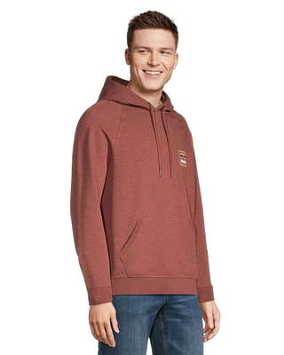 WindRiver Men's Graphic Patch Fleece Hoodie