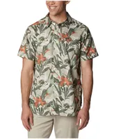 Columbia Men's Silver Ridge Utility Lite Short Sleeve Omni Shade Novelty Shirt