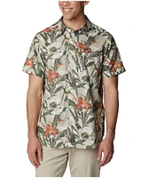 Columbia Men's Silver Ridge Utility Lite Short Sleeve Omni Shade Novelty Shirt