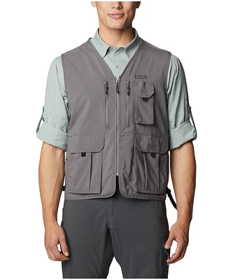 Columbia Men's Silver Ridge Omni Shade V-Neck Utility Vest