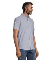 Denver Hayes Men's Oxford Modern Fit Casual Shirt