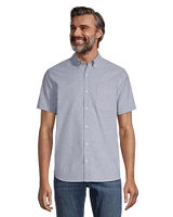 Denver Hayes Men's Oxford Modern Fit Casual Shirt