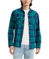 Levi's Men's Classic Western Standard Snap Close Flannel Shirt