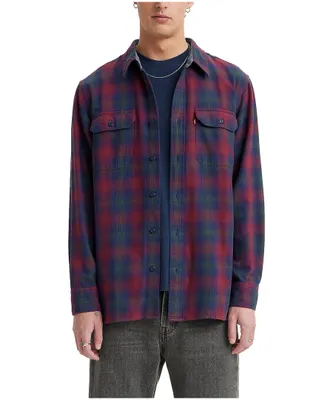 Levi's Men's Classic Worker Relaxed fit Long Sleeve Flannel Shirt