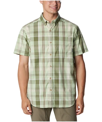 Columbia Men's Rapid Rivers Short Sleeve Plaid Shirt