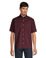 Denver Hayes Men's Stretch Oxford Casual Button Down Shirt