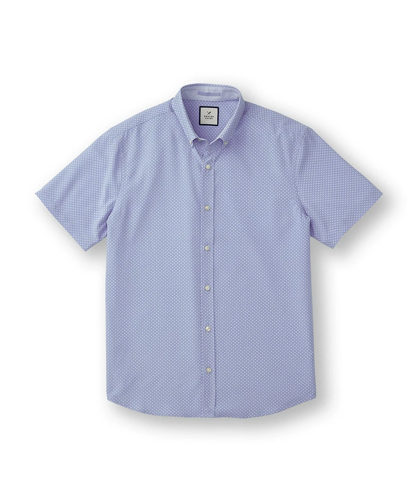 Denver Hayes Men's 4 Way Stretch Woven Shirt