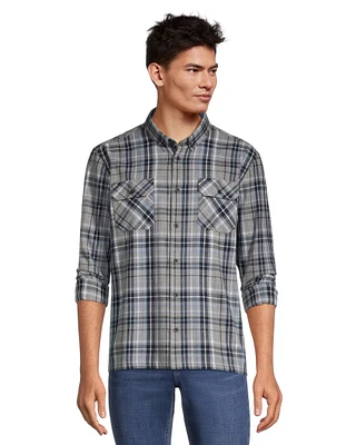 Lois Men's Ethan Flannel Long Sleeve Shirt