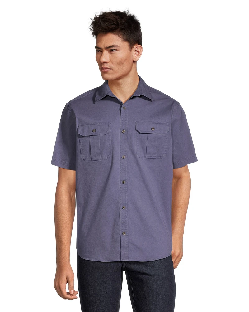 WindRiver Men's Fashion Utility Shirt