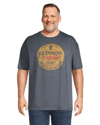 Logo T-Shirt Men's Guinness Crewneck Graphic T Shirt