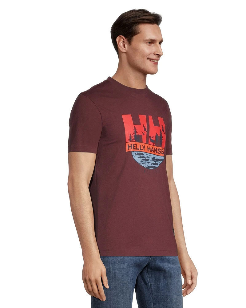 Helly Hansen Men's Bowen Graphic Crewneck Classic T Shirt