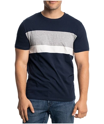 Lois Men's Allan Stretch Cotton ColourBlock T Shirt