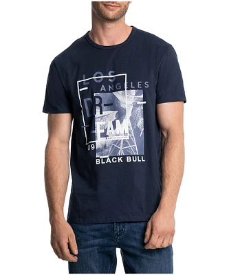 Black Bull Men's Boris Graphic Cotton T Shirt