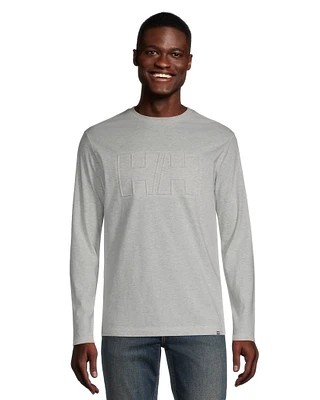 Helly Hansen Men's Long Sleeve Bowen Embossed Logo T Shirt