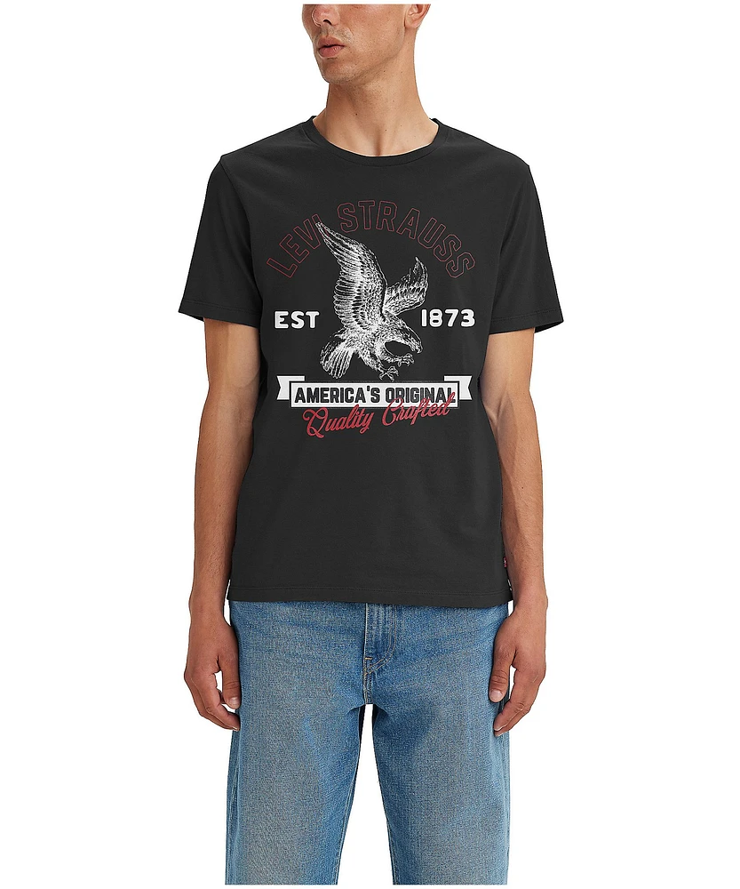 Levi's Men's Standard Fit Eagle Strike Graphic T Shirt