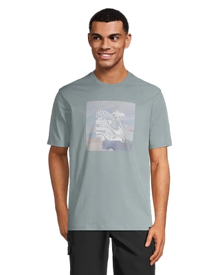 FarWest Men's Photoreal Graphic T Shirt