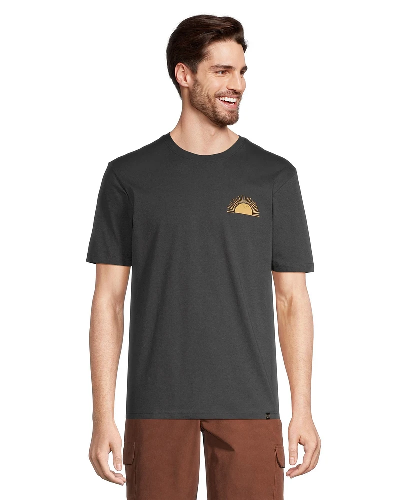 FarWest Men's Comfort Dry Sun Graphic T Shirt