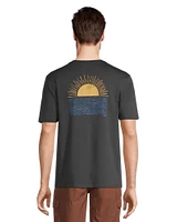 FarWest Men's Comfort Dry Sun Graphic T Shirt