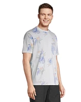 FarWest Men's Reverse Print Short Sleeve T Shirt