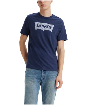 Levi's Men's Floral Batwing Graphic Cotton T Shirt