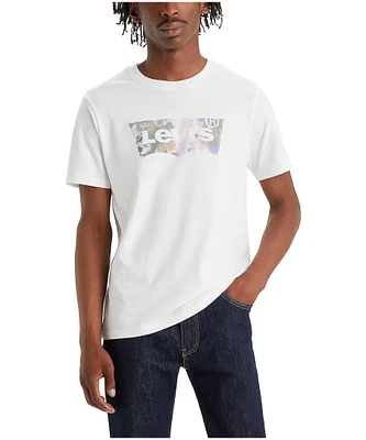 Levi's Men's Splatter Batwing Graphic Cotton T Shirt