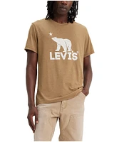 Levi's Men's Tri-Blend Bear Graphic T Shirt