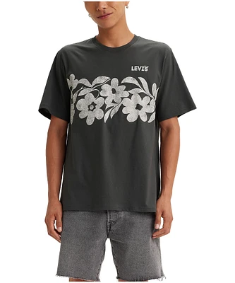 Levi's Men's Floral Graphic Cotton T Shirt