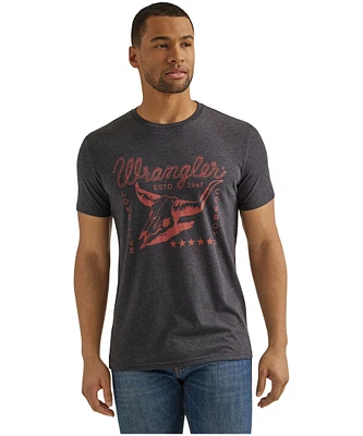 Wrangler Men's Artifact Graphic Short Sleeve T Shirt