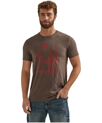 Wrangler Men's Cactus Graphic T Shirt