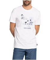 Lois Men's David Flower Graphic T Shirt