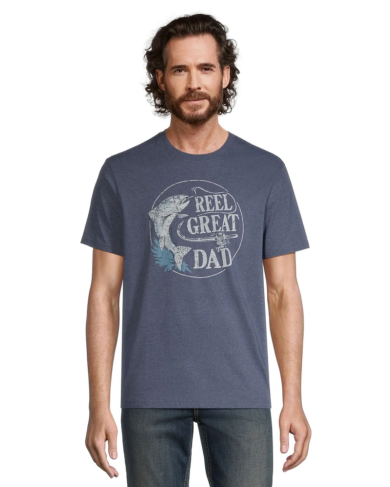 Jumpstart men's Great Dad Graphic T Shirt