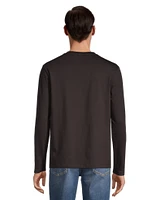 Helly Hansen Men's Bowen Logo Embossed Long Sleeve T Shirt