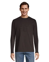 Helly Hansen Men's Bowen Logo Embossed Long Sleeve T Shirt