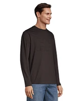 Helly Hansen Men's Bowen Logo Embossed Long Sleeve T Shirt