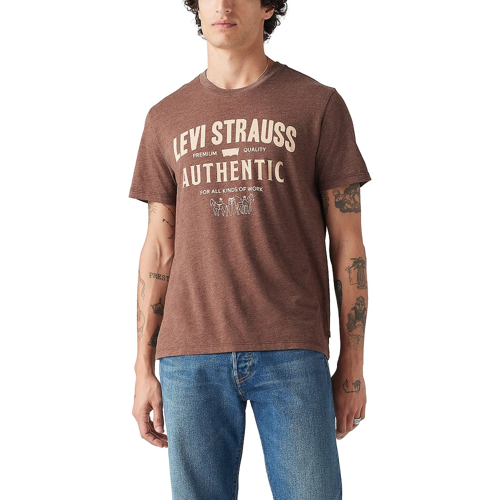 Levi's Men's Authentic Logo Graphic T Shirt