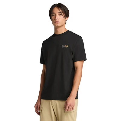 Timberland Men's Rugged Active Gear Back Graphic T Shirt