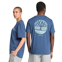 Timberland Men's Illustrated Tree Back Graphic T Shirt