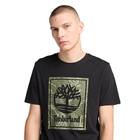 Timberland Men's Camo Stack Graphic T Shirt