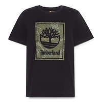 Timberland Men's Camo Stack Graphic T Shirt