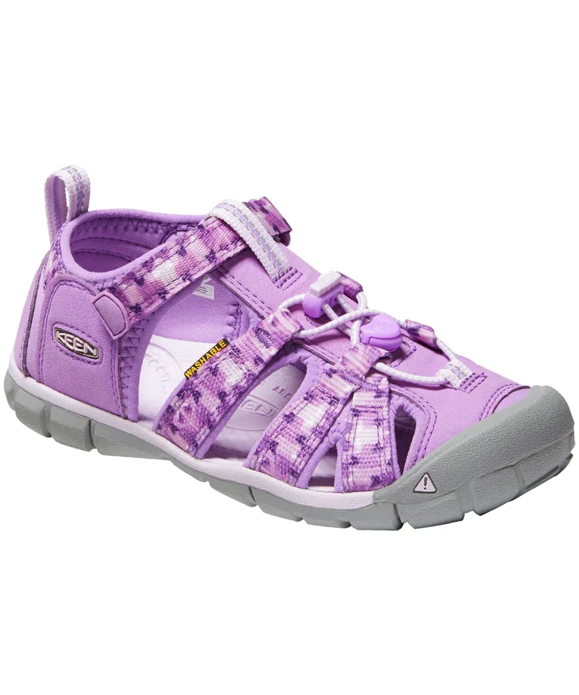 Keen Kids' Grade School Seacamp II CNX Closed Toe Sandals/Shoes, Girls', Heel Strap