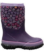 BOGS Kids' Unisex Stomper Flower Insulated Boots