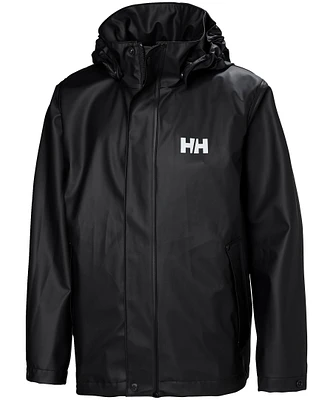 Helly Hansen Kids' Unisex 8-16 Years Junior Moss Waterproof Rain Jacket