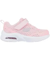 Skechers Girls' Toddler Microspec Max Airbag Sneakers - Light Pink