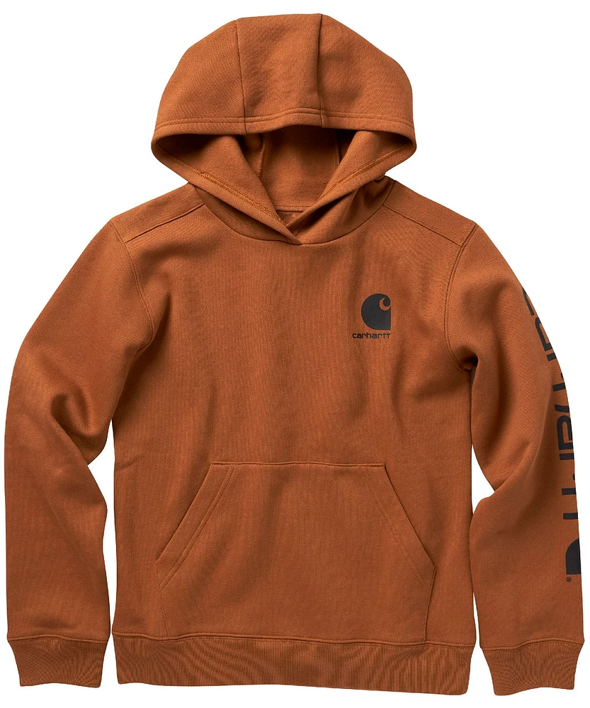 Carhartt Youth Unisex Logo Graphic Hoodie Sweatshirt