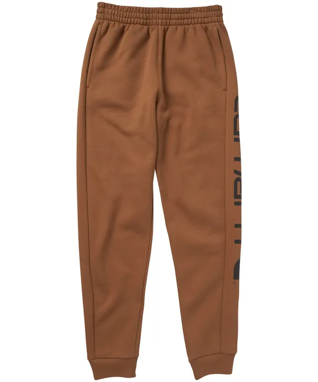 Ardene Slouchy Sweatpants in Khaki, Size, Polyester/Cotton, Fleece-Lined