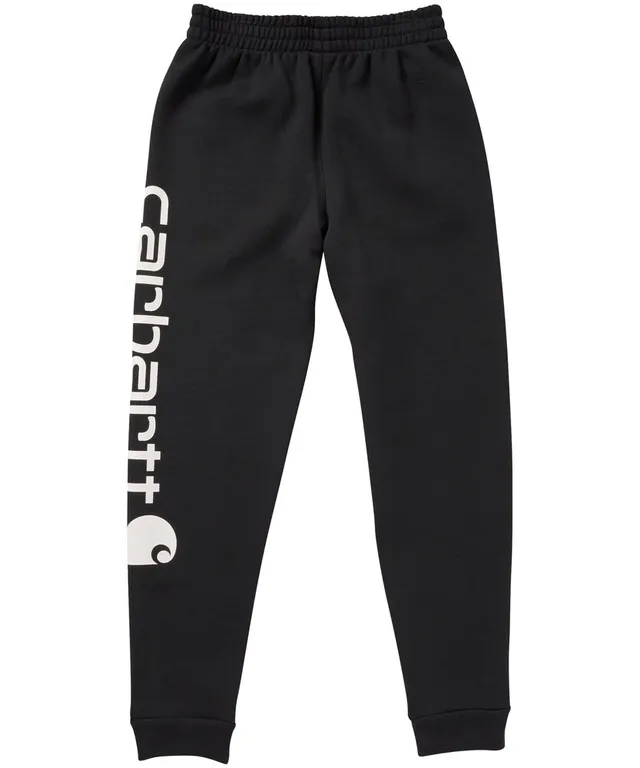 Ardene Destination Sweatpants in Black, Size, Polyester/Cotton, Fleece- Lined