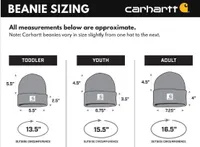 Carhartt Unisex 7-16 Years Pom Knit Toque Hat