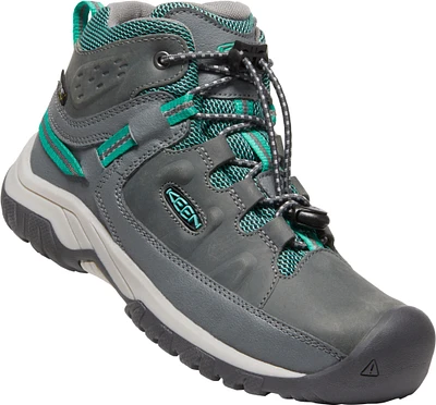 Keen Kids' Pre-School Targhee Mid Hiking Boots, Waterproof