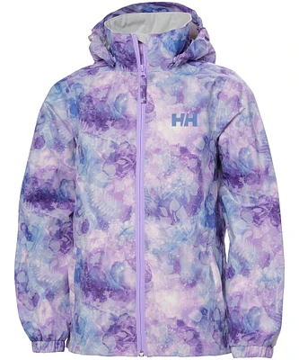 Helly Hansen Girls' 8-16 Years Junior Celeste Tech Waterproof Windproof Rain Jacket