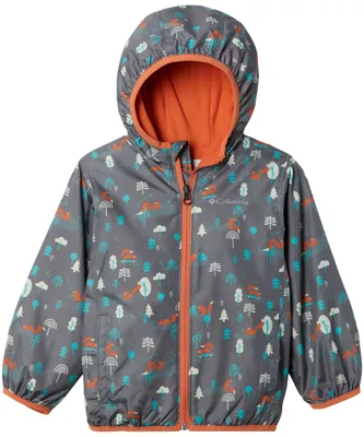 Columbia Toddler Girls' Mini Pixel Grabber II Water Resistant Reversible Jacket